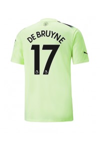 Manchester City Kevin De Bruyne #17 Fotballdrakt Tredje Klær 2022-23 Korte ermer